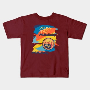 Colorful Retro Soda Kids T-Shirt